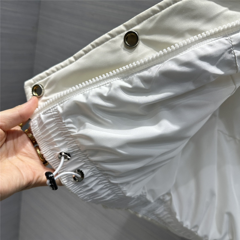 BC wool patchwork design vest down jacket