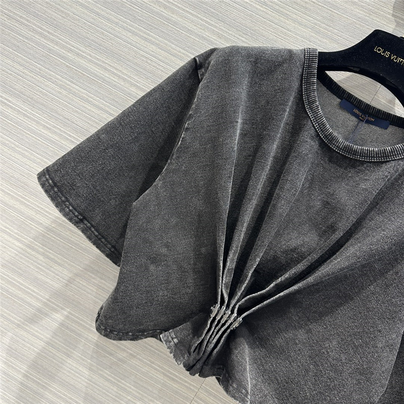 Gvc*1 star silver silk special yarn knitted slim top