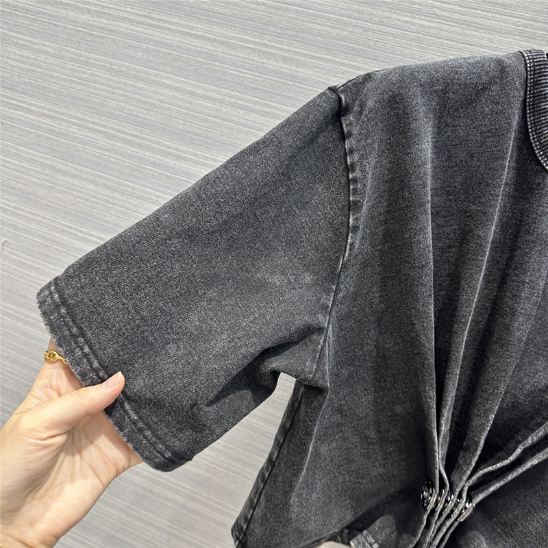 Gvc*1 star silver silk special yarn knitted slim top