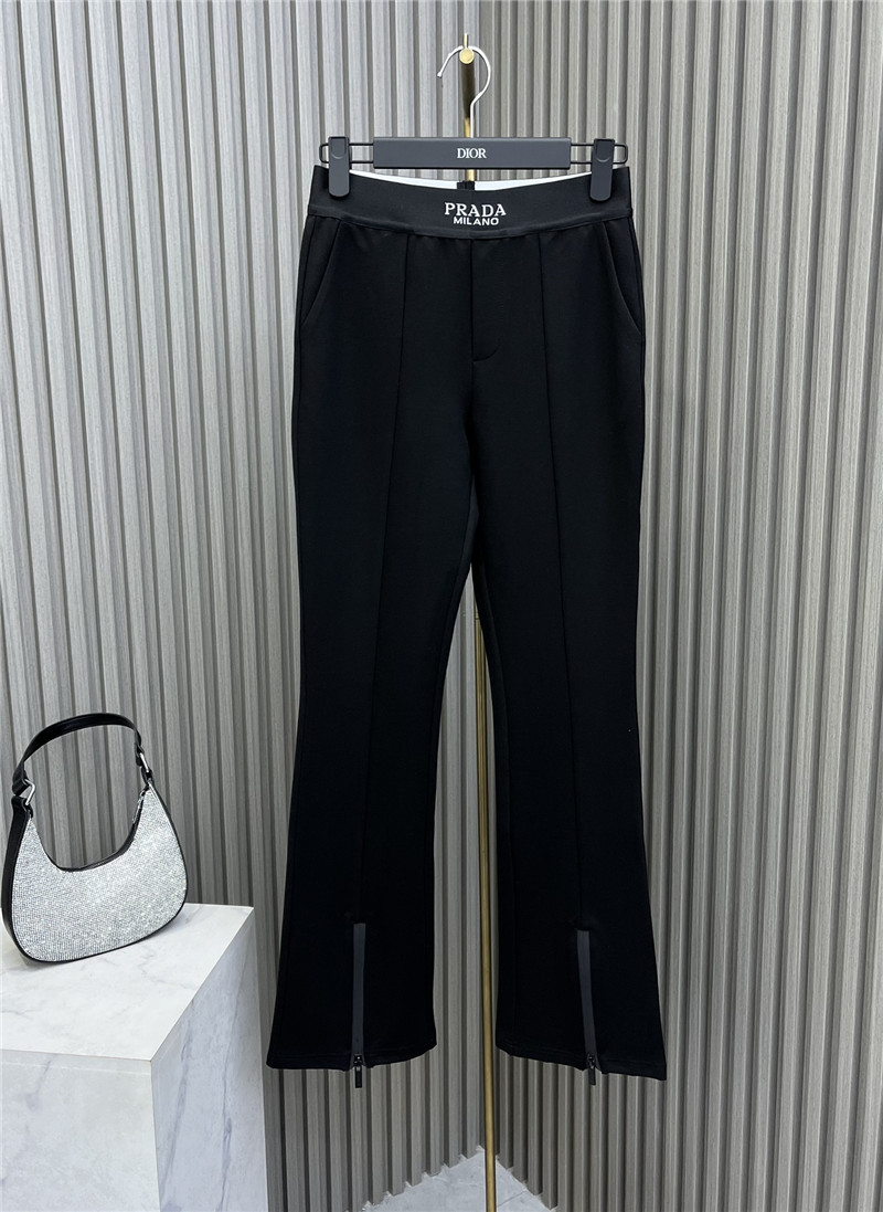 Pra*a web zipper stretch pants