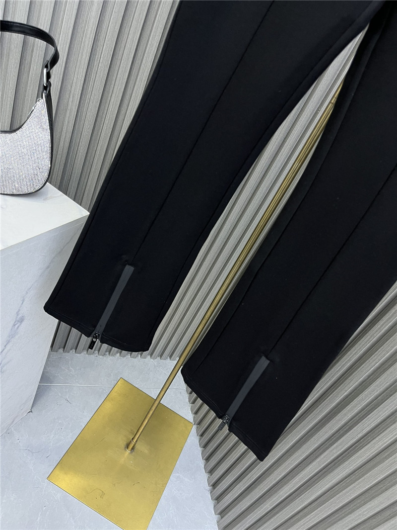 Pra*a web zipper stretch pants