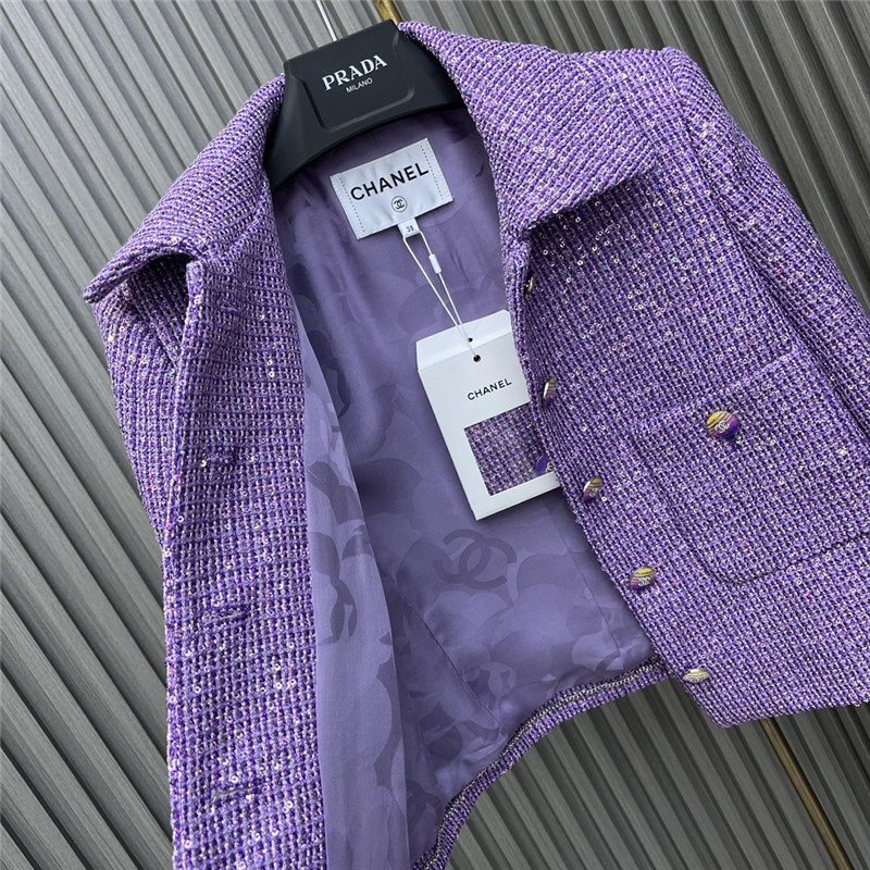 Ch**el handmade beaded dress jacket