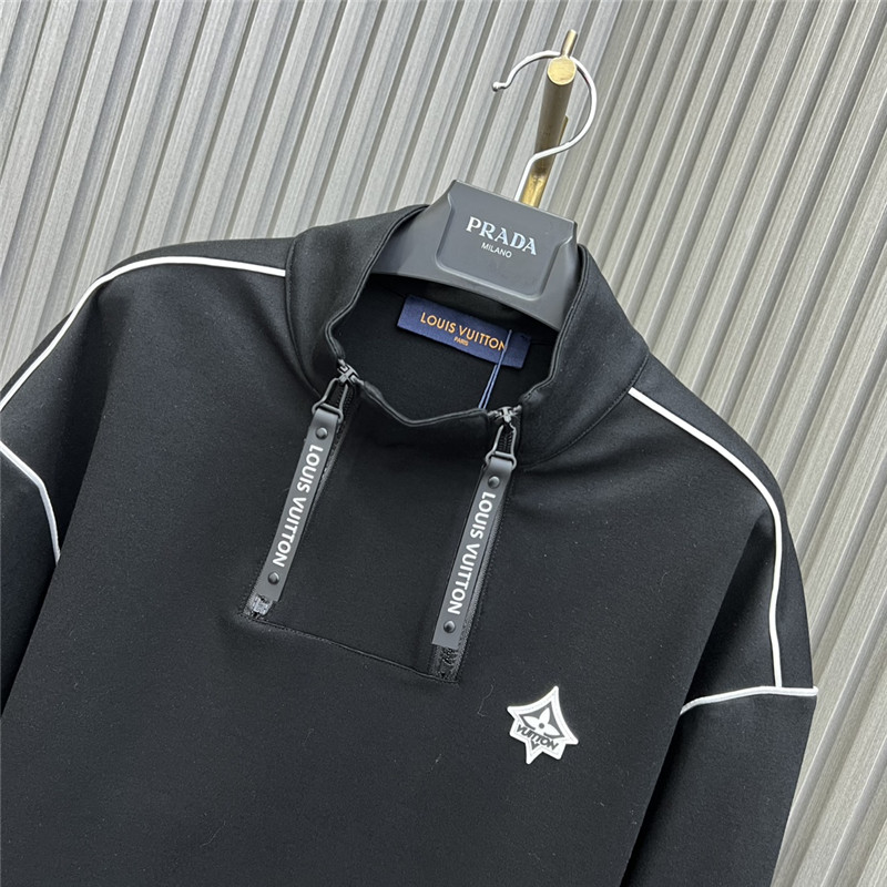 l0vis Vvtt0n lv zipper sweatshirt fashionable suit skirt