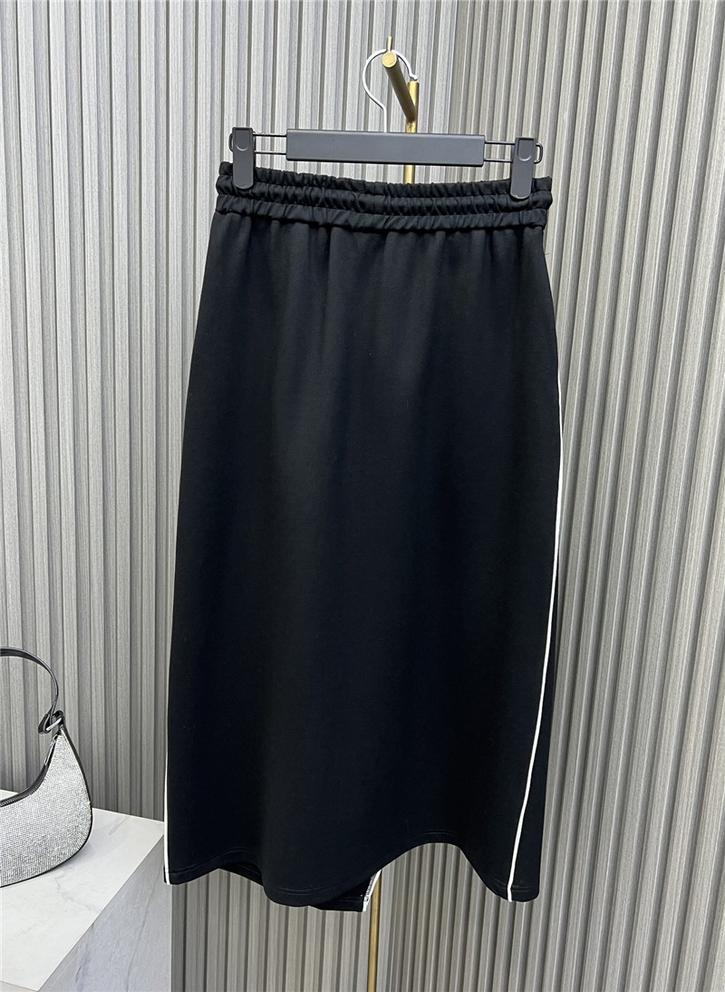 l0vis Vvtt0n lv zipper sweatshirt fashionable suit skirt