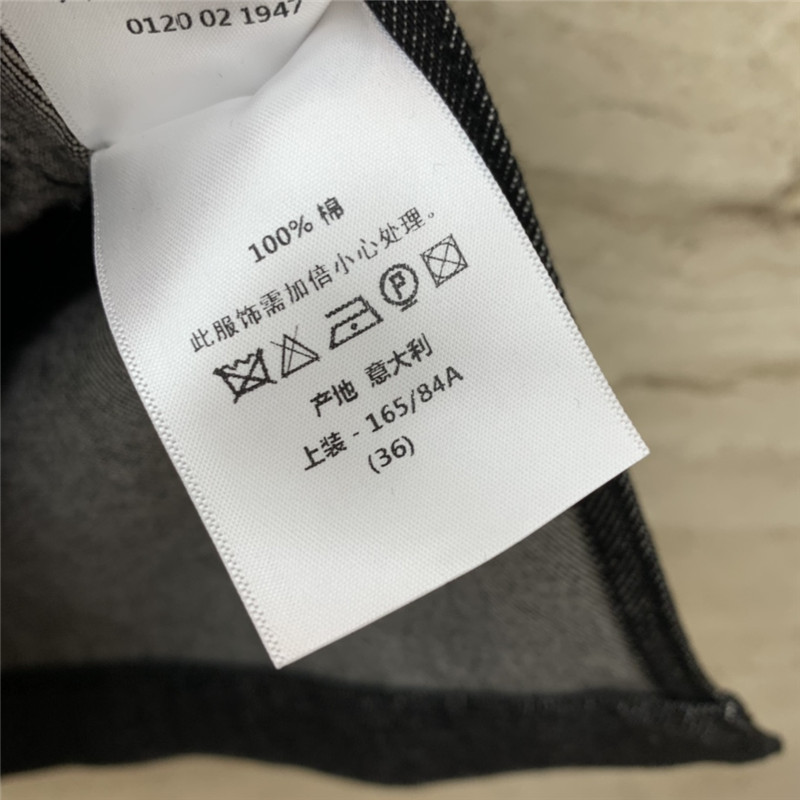 D10r heavy embroidered denim vest jacket