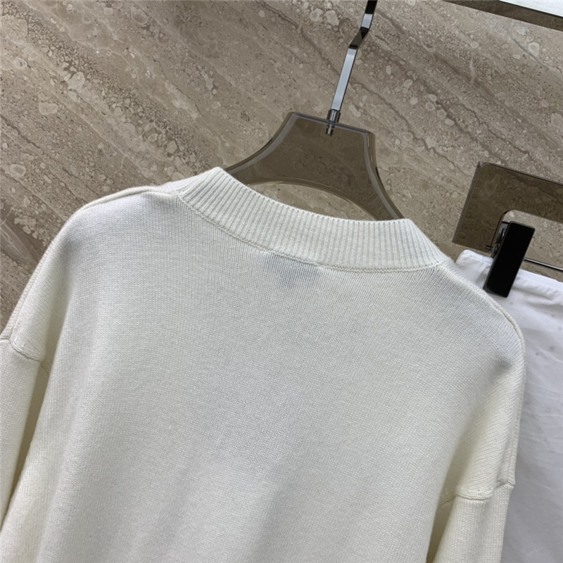 Ch**el sequin embroidered cardigan