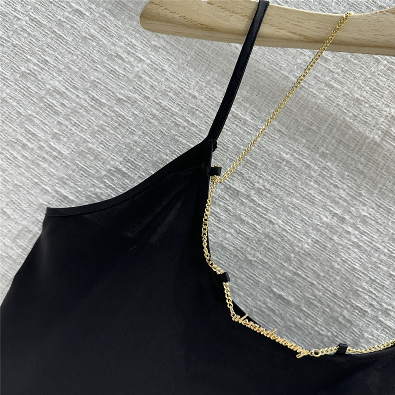 A1exa*der wang metal chain embellished acetate set