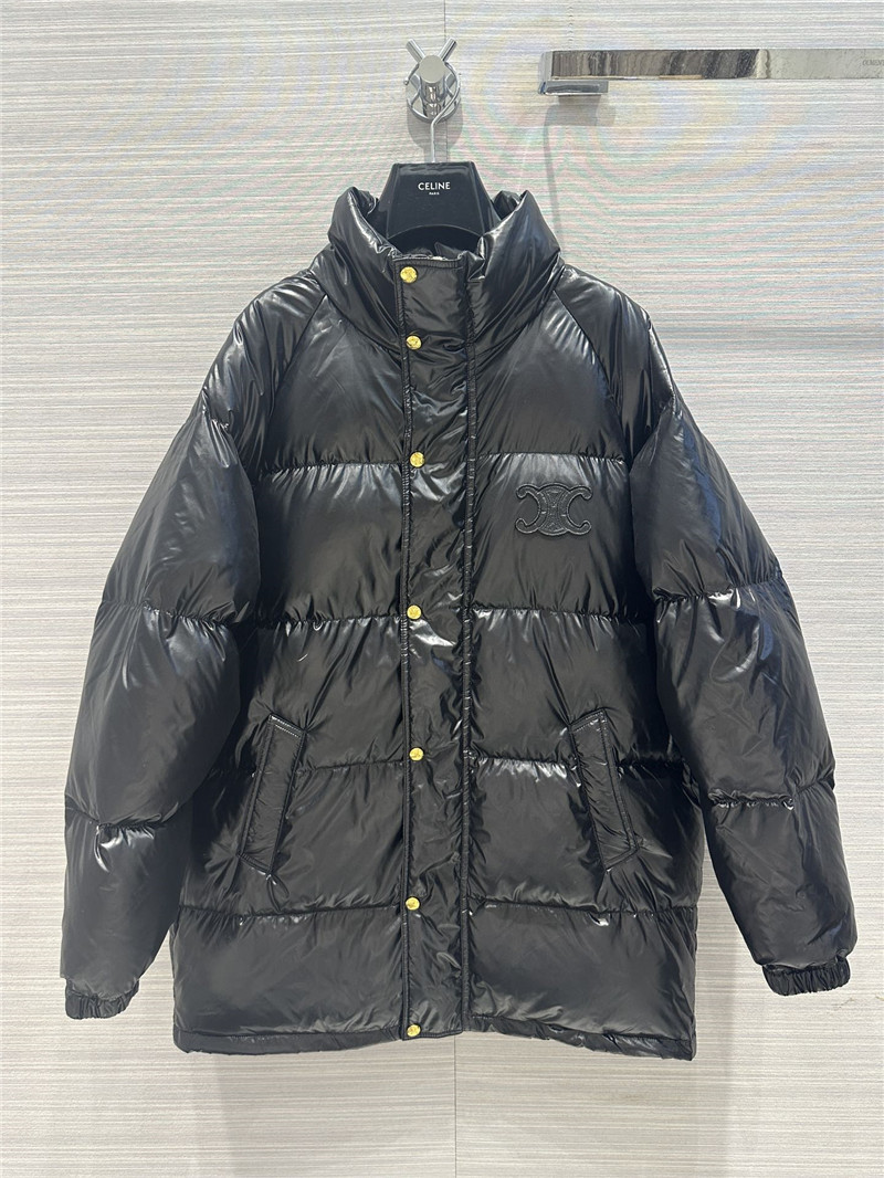 Celine Arc de Triomphe embroidered down jacket