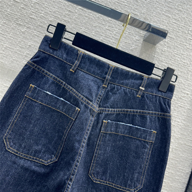 D10r new double pocket straight jeans