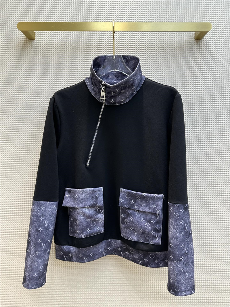Louis Vuitton Printed Patchwork Jacket