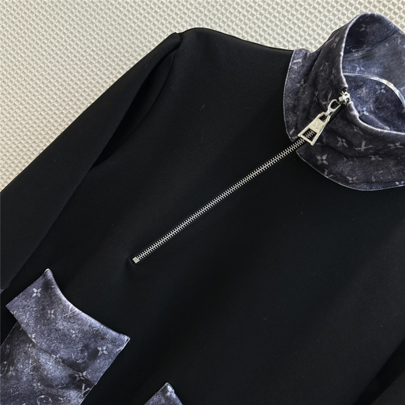 l0vis Vvtt0n printed patchwork jacket