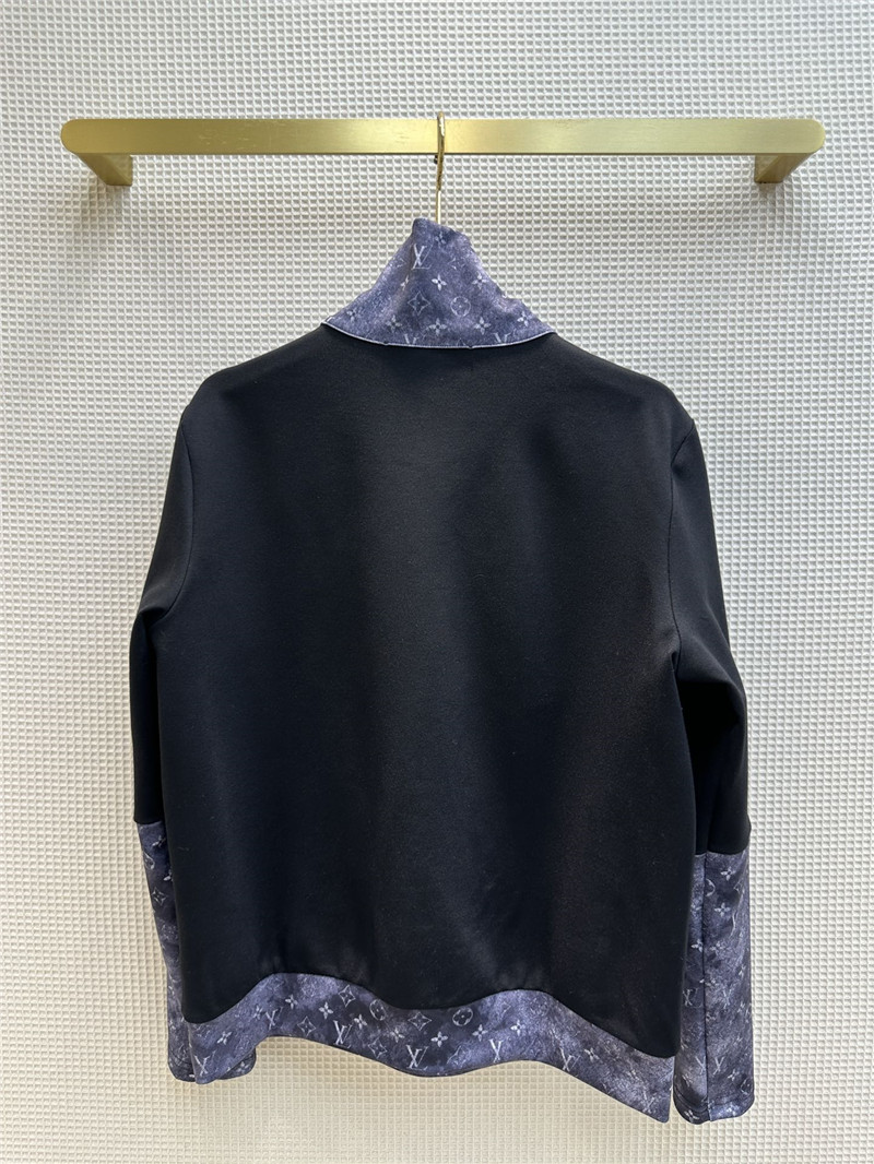 l0vis Vvtt0n printed patchwork jacket