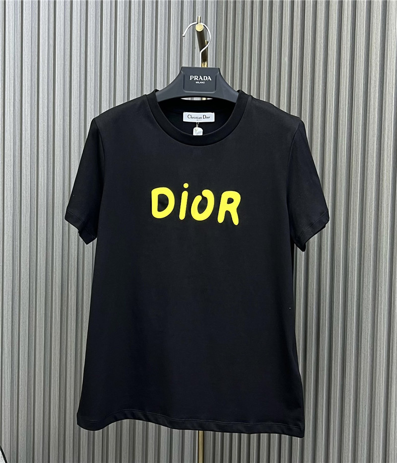 dior bubble crew neck T-shirt