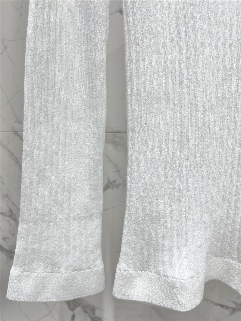 Ch**el logo patchwork knitted sweater