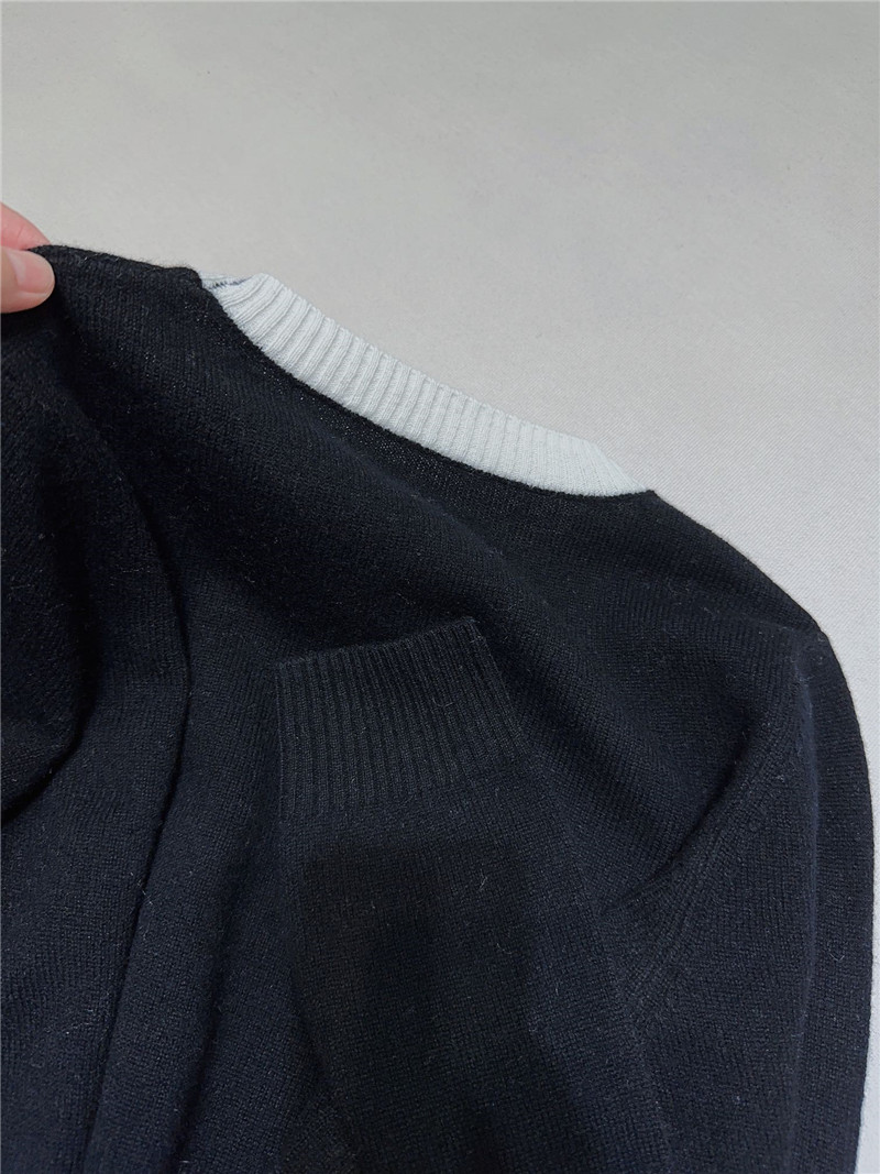 l0vis Vvtt0n logo cashmere sweater in navy luxury
