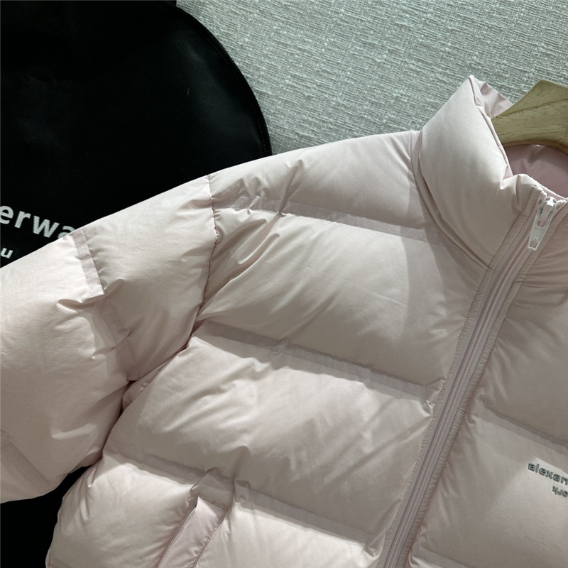 A1exa*der wang small logo short down jacket