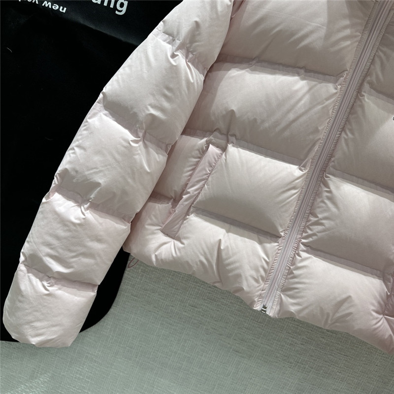 A1exa*der wang small logo short down jacket