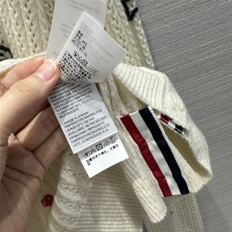 Thombrowne Collar Tie Cardigan