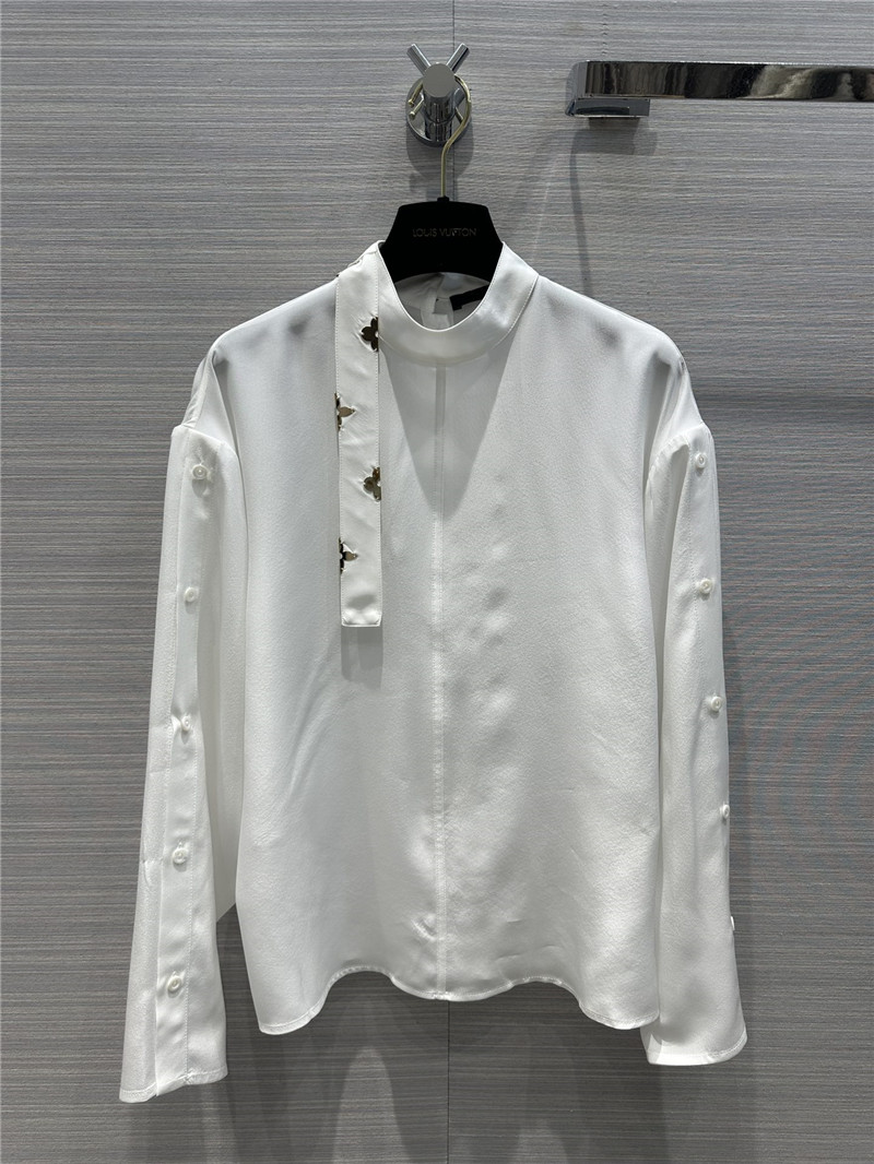 Louis Vuitton LV lace -up shirt