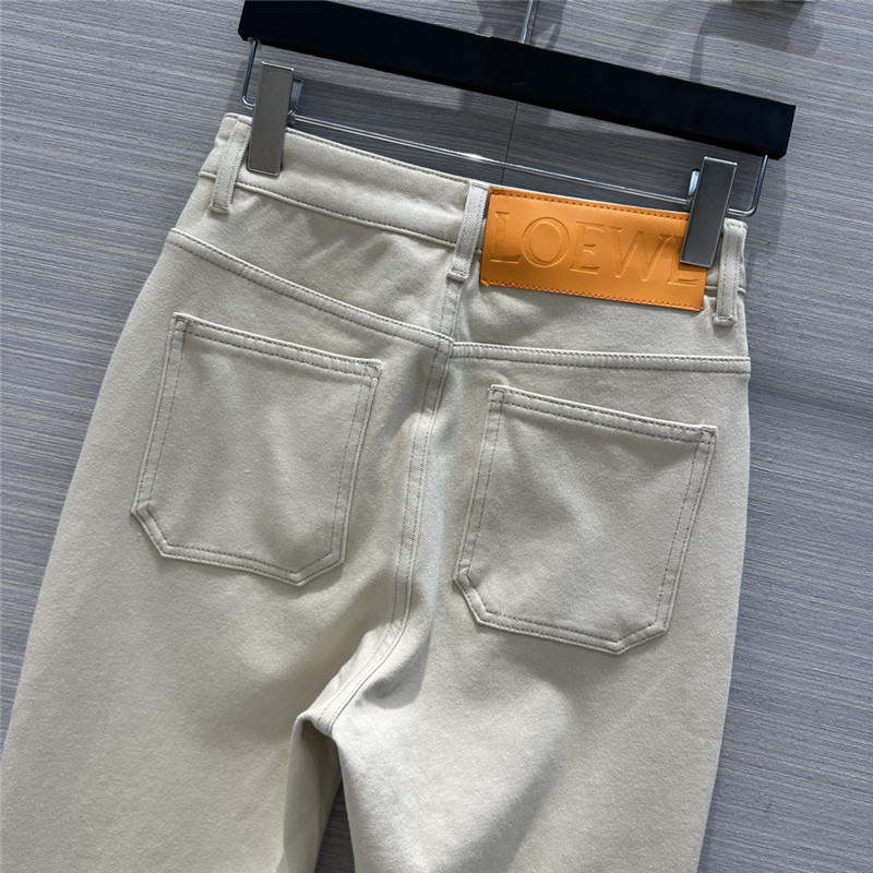 L0ew* three -color stick straight jeans