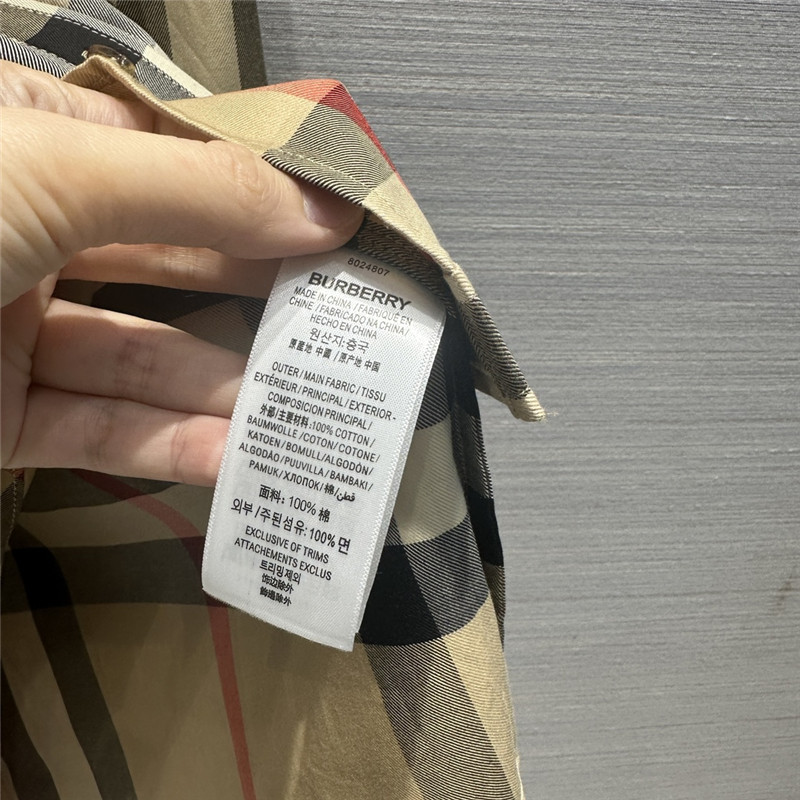 Bv*b*rry retro checkered cotton house silk shirt