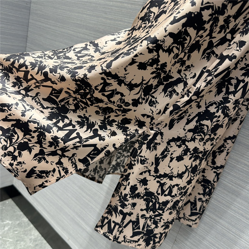 vanitoo printing is a S*per long dress