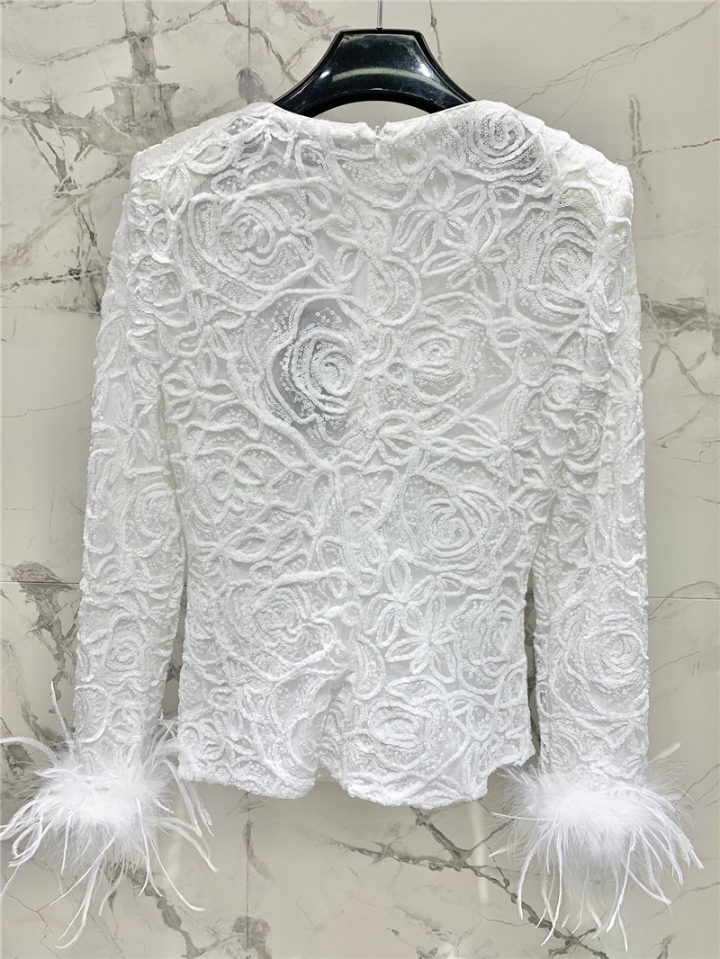 Y51 haute couture top