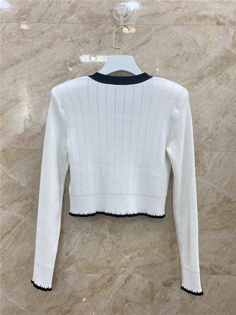 Balmain Ribbed Knit Cardigan