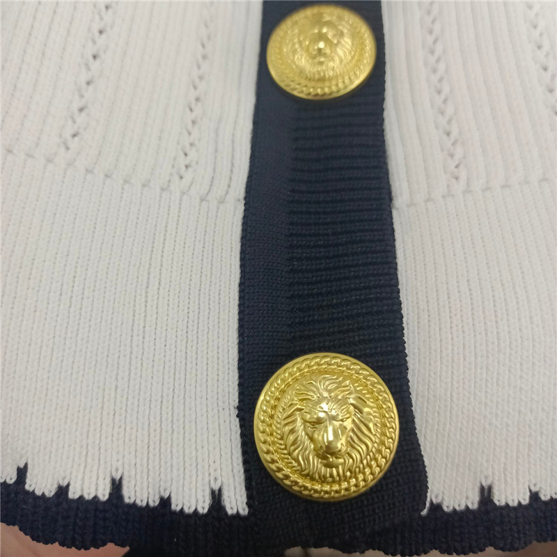 Balmain Ribbed Knit Cardigan