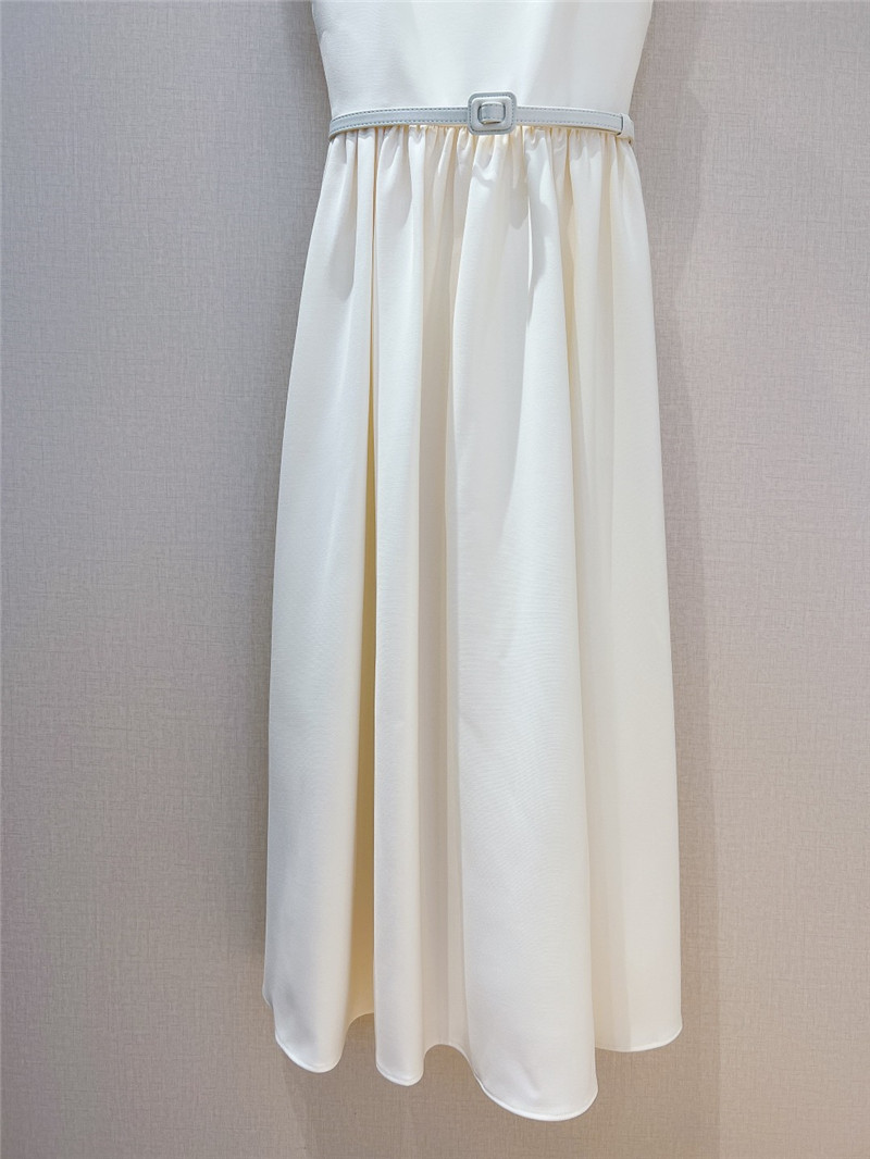 D10r high-end square neck suspender dress