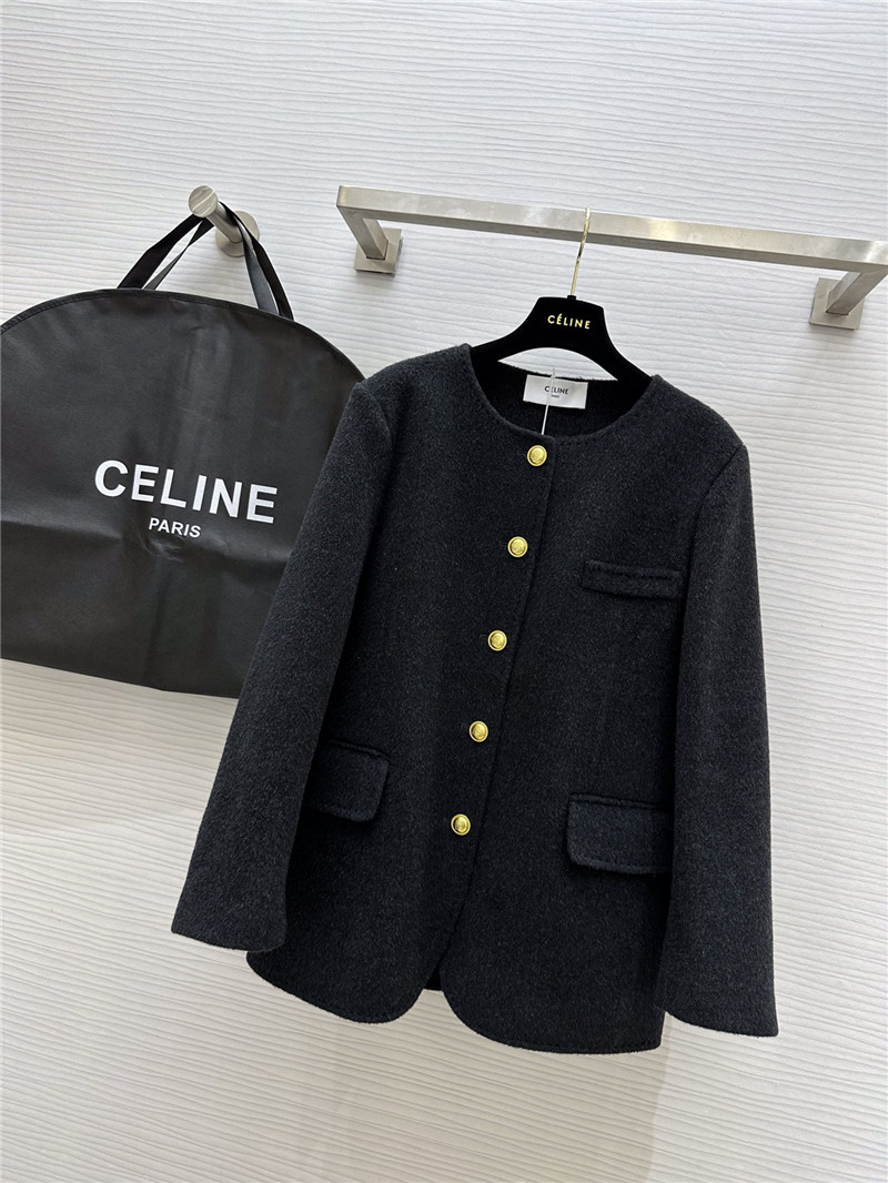 celine wool cashmere jacket