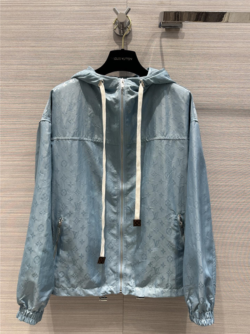 l0vis Vvtt0n lv monogram jacquard jacket suit