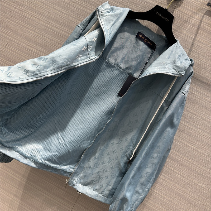 l0vis Vvtt0n lv monogram jacquard jacket suit