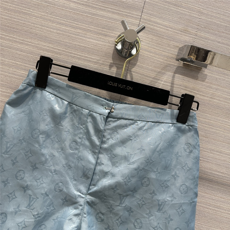 l0vis Vvtt0n lv monogram jacquard jacket suit