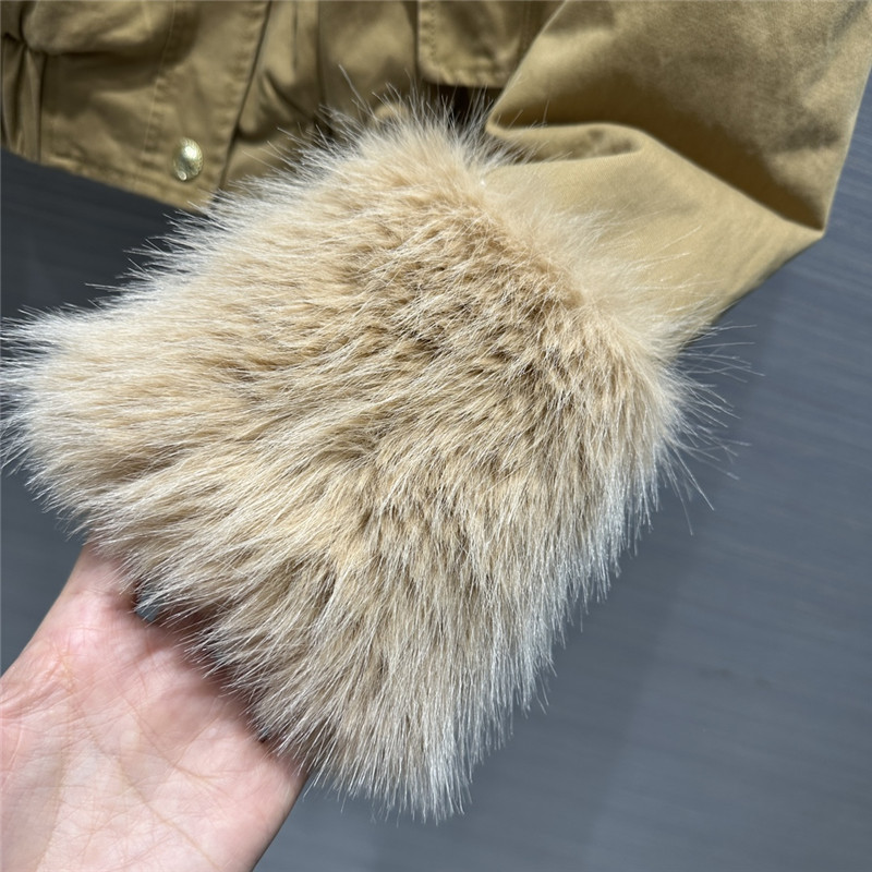 miumiu Maillard wear cotton jacket