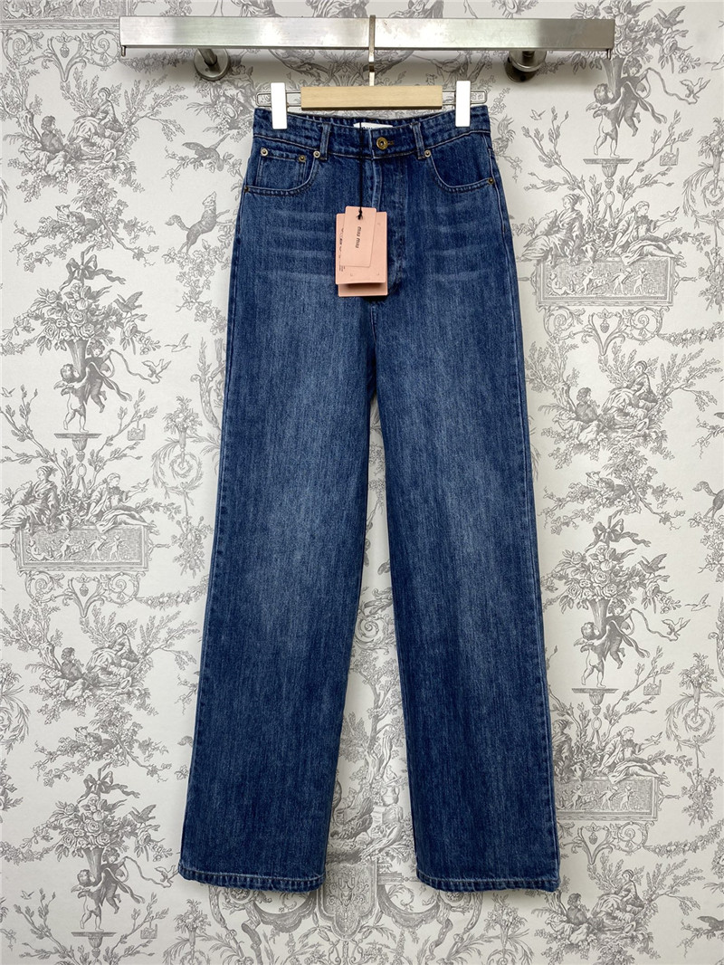 miumiu new straight jeans