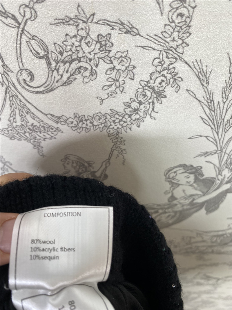 Ch**el heavy knitted trousers