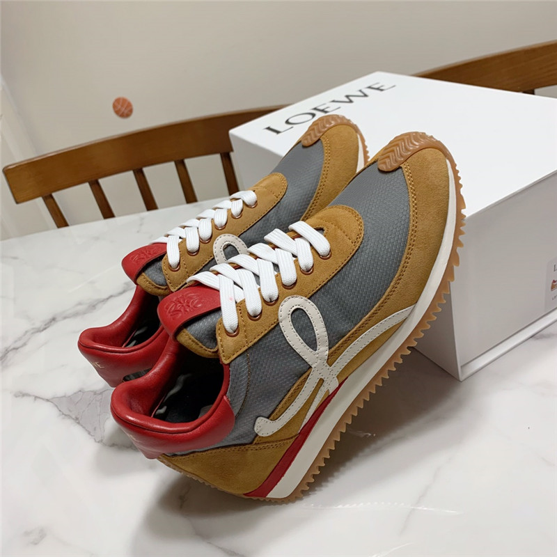 L0ew* flow runner sneaker brown