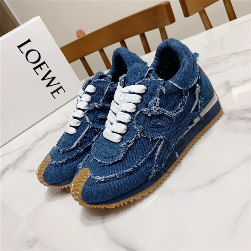 Loewe Denim Flow Runner Sneakers