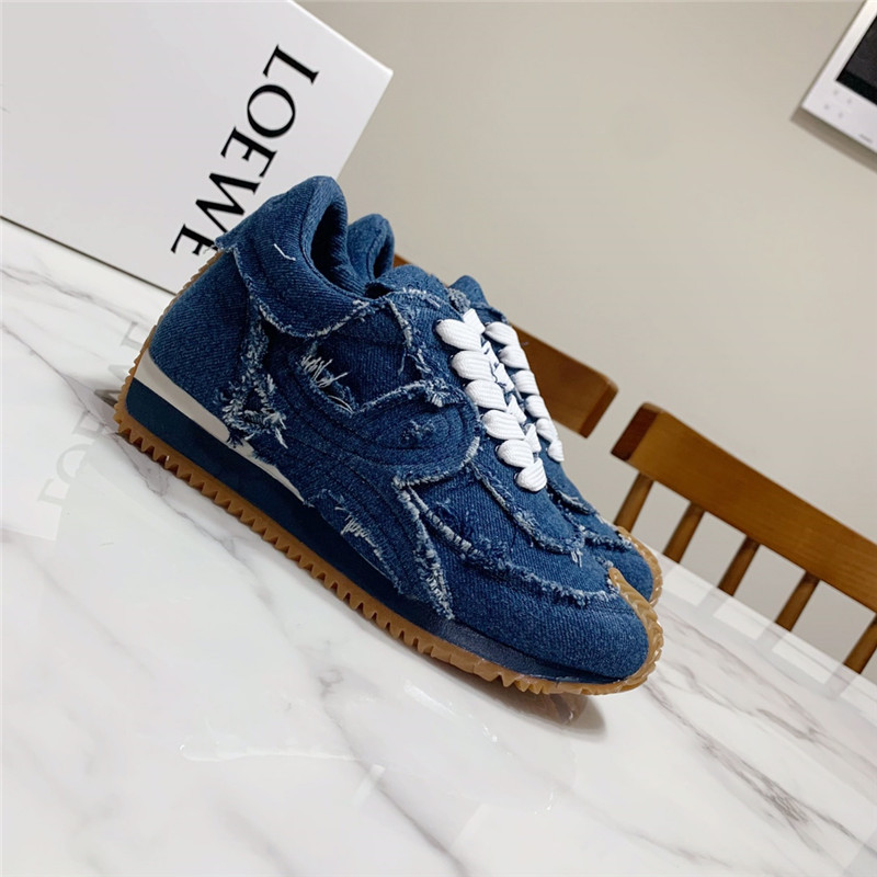 Loewe Denim Flow Runner Sneakers