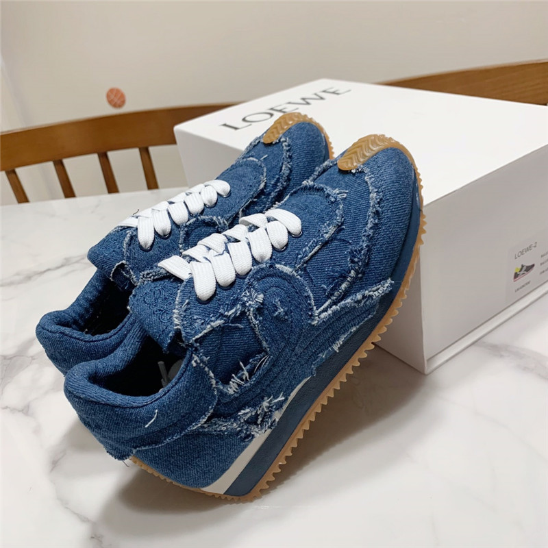 Loewe Denim Flow Runner Sneakers