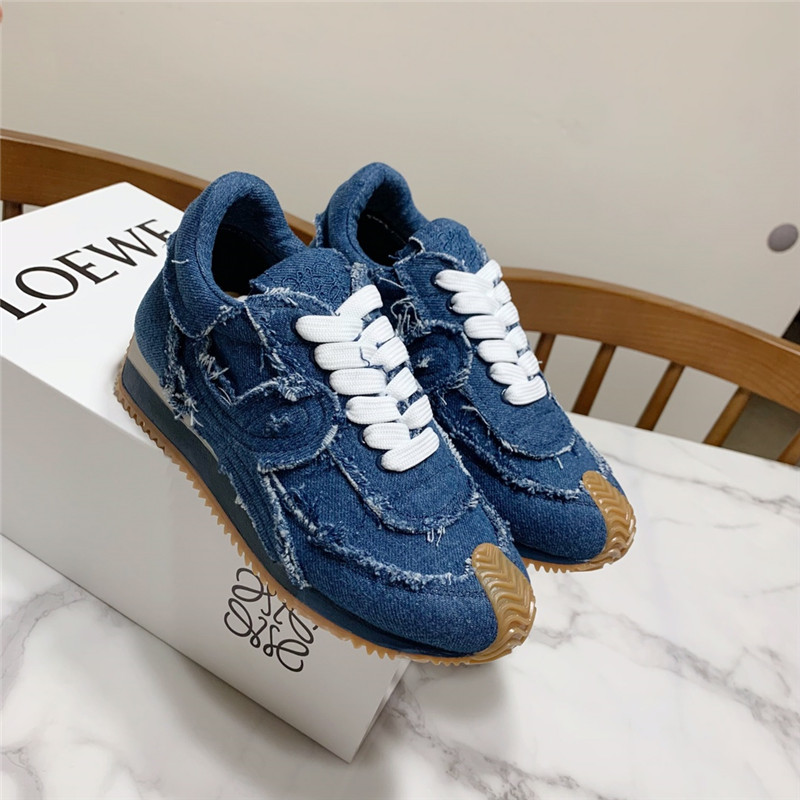 Loewe Denim Flow Runner Sneakers