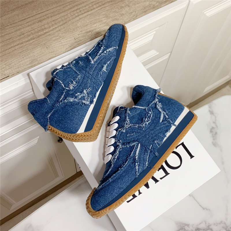 Loewe Denim Flow Runner Sneakers