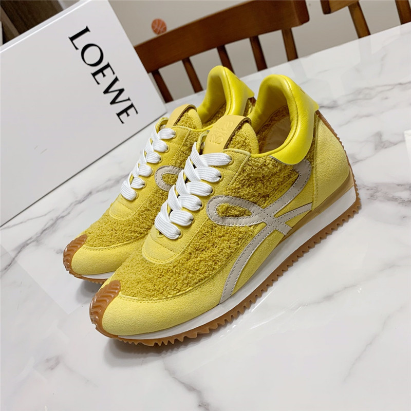 Loewe Yellow Flow Runner Sneakers