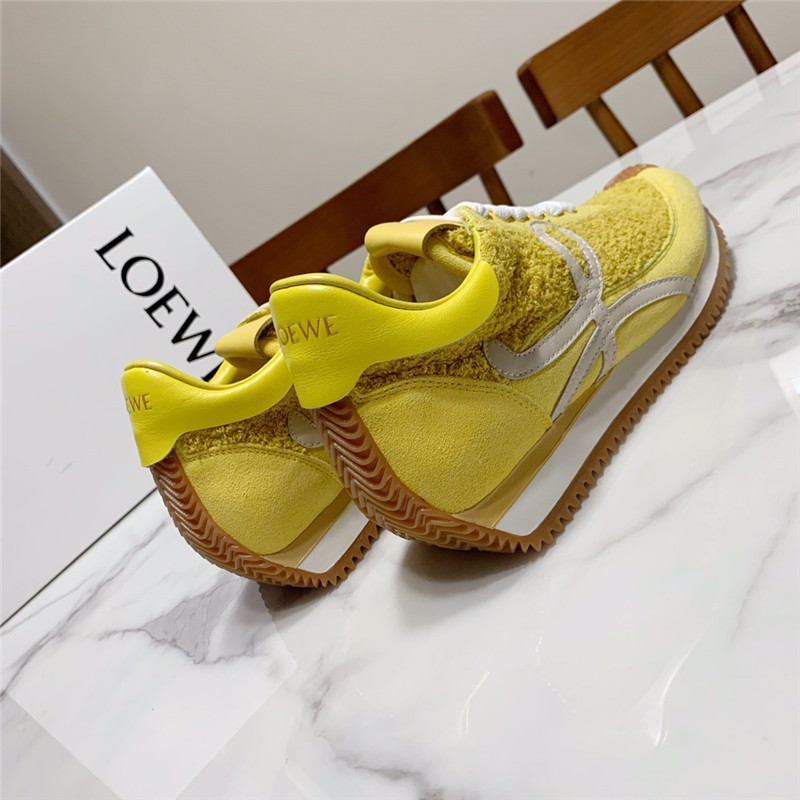 Loewe Yellow Flow Runner Sneakers