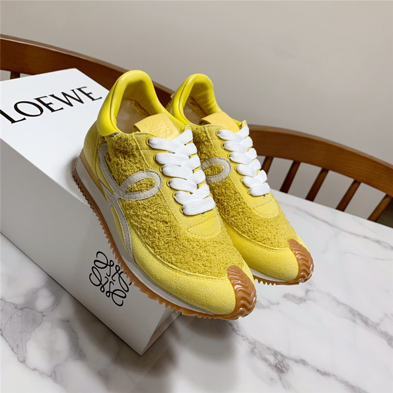 Loewe Yellow Flow Runner Sneakers