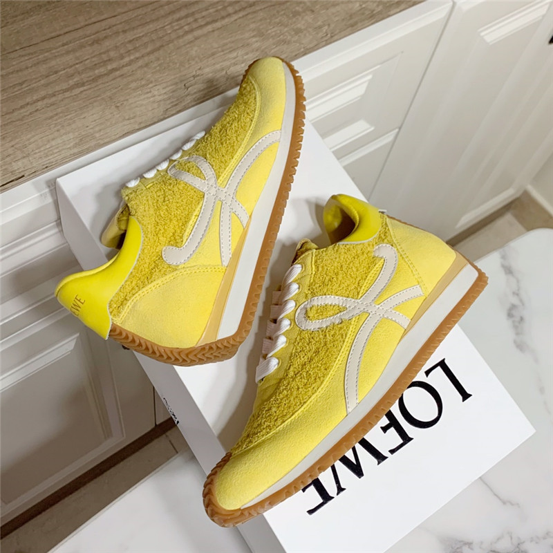 Loewe Yellow Flow Runner Sneakers