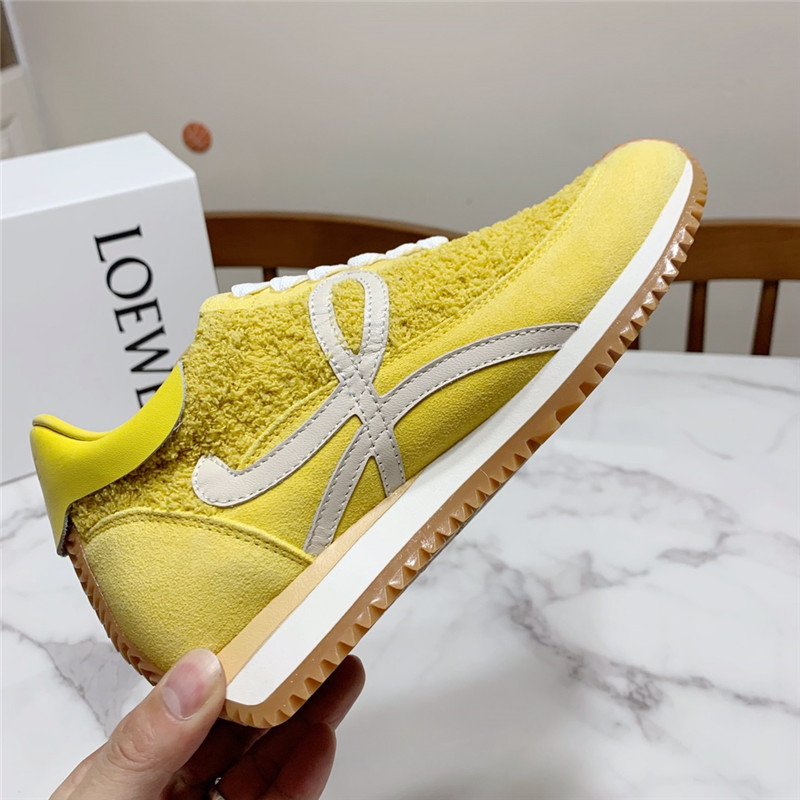 Loewe Yellow Flow Runner Sneakers