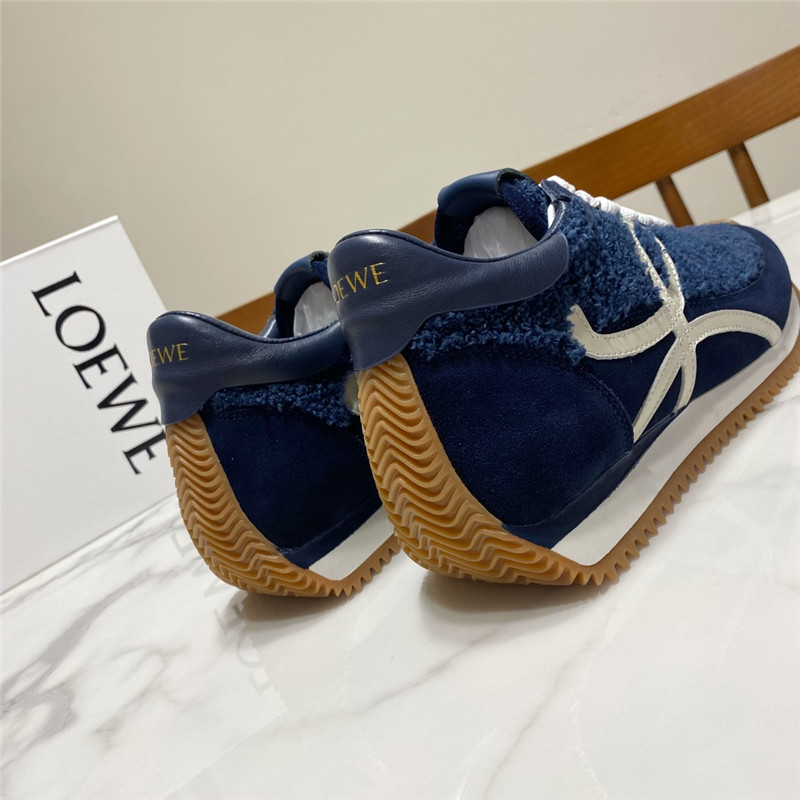 Loewe Dark Blue Flow Runner Sneakers