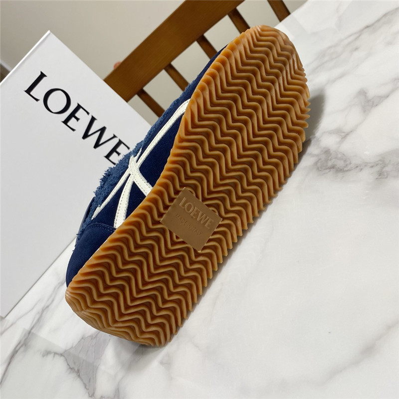 Loewe Dark Blue Flow Runner Sneakers